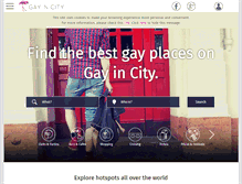 Tablet Screenshot of gayincity.com